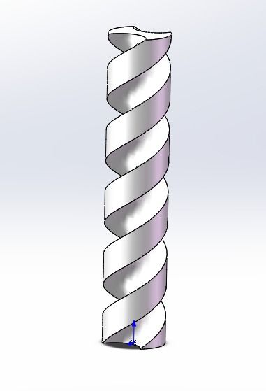SolidWorks画钻头教程 从零到一构建精密钻头模型